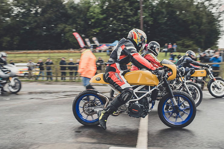 Bike Shed’s race event went large for 2019. BikeSocial built a bike… it lasted one lap