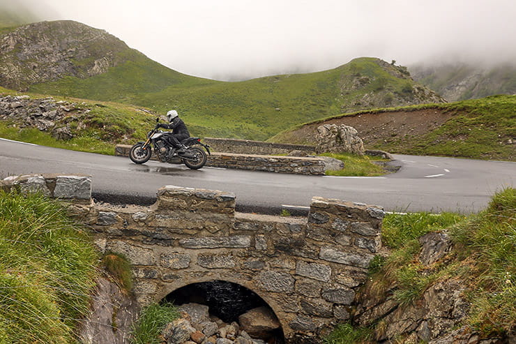 500 miles on Honda’s 2019 CB650R