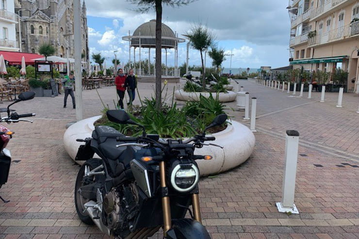 500 miles on Honda’s 2019 CB650R