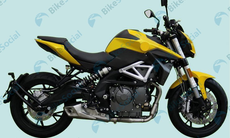 Benelli patents another new TNT 600 design