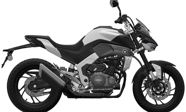 Future Haojue 300 twin has Suzuki DNA and Euro-friendly design