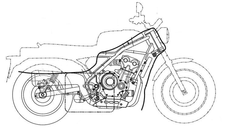 Rebel-based street scrambler under development to cash in on retro trend