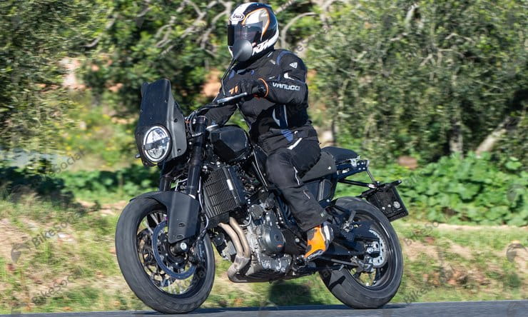 Husqvarna 801 prototype spy shot