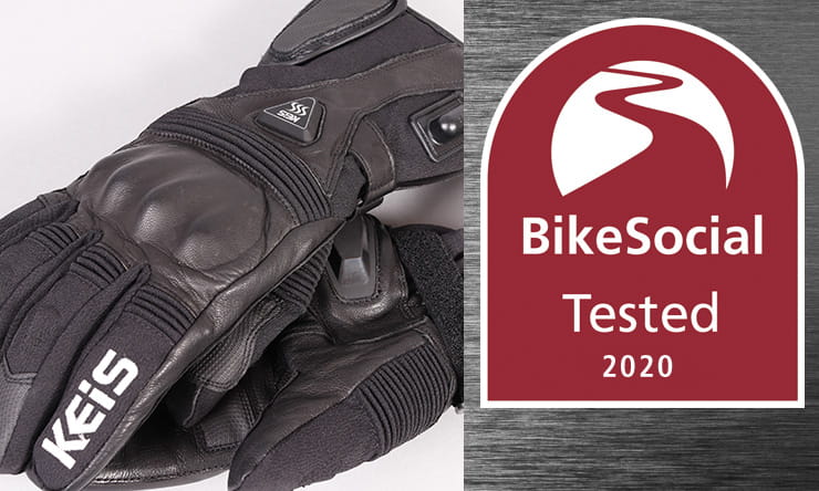 Waterproof, heated, armoured gloves powered from the bike battery or their own portable units