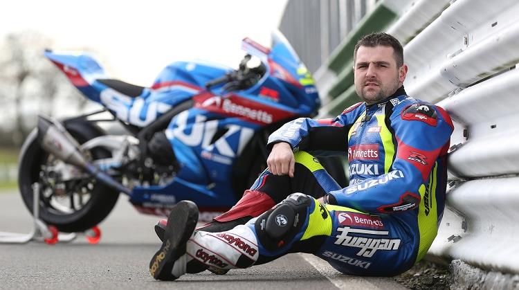 Michael Dunlop Bennetts Suzuki