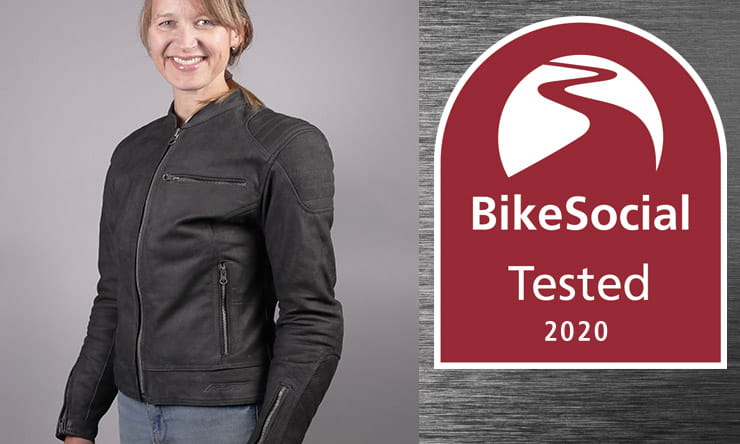 Full Bennetts BikeSocial review of the RST Ripley Ladies leather motorcycle jacket – is this female bike kit a good choice for women riders?