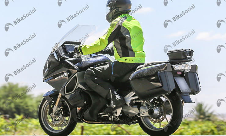 2019 BMW R1200RT spy shot