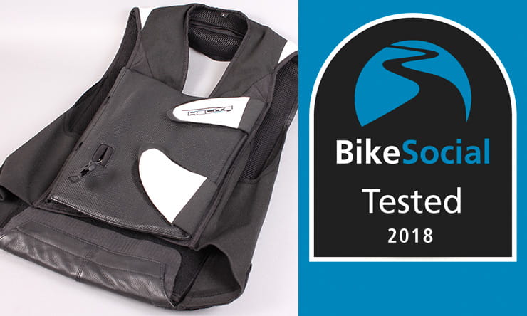 Helite GP Air bike airbag review