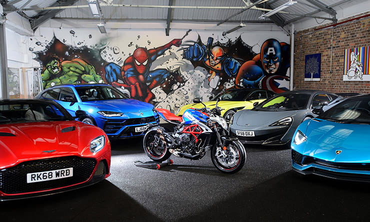 Supercar club membership includes free £16k MV Agusta