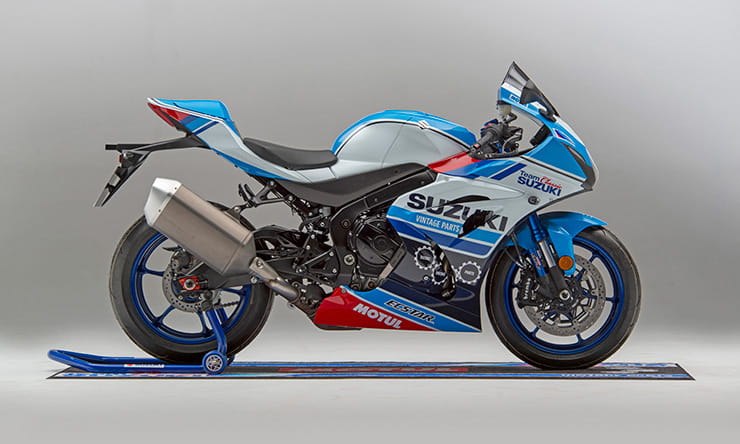 Team Classic Suzuki Replica GSX-R1000R Unveiled