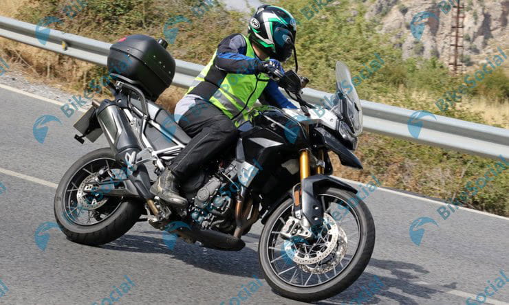 New Triumph Tiger 900 spied on test